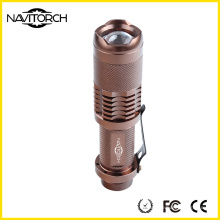 Linterna de aluminio recargable del LED del zumbido LED / LED (NK-628)